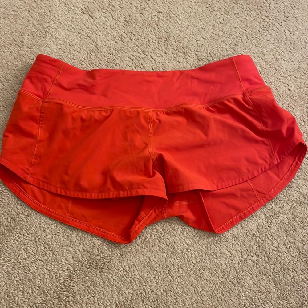 Speed Up Run Lululemon Shorts 2.5 inchseam